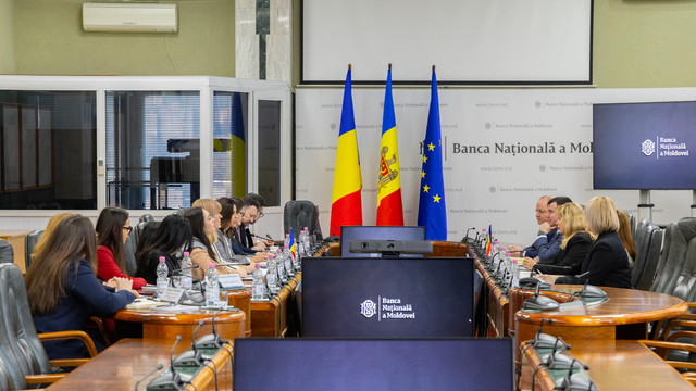 Guvernatoarea BNM în dialog cu delegația Parlamentului Român despre integrarea europeană a Republicii Moldova
