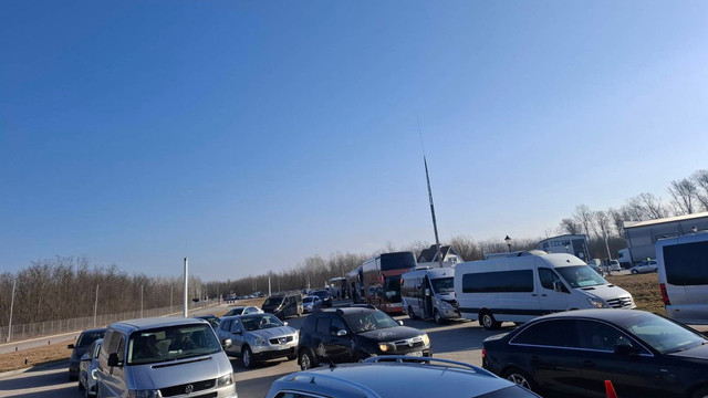 În atenția călătorilor: Se înregistrează trafic intens la PTF Sculeni 
