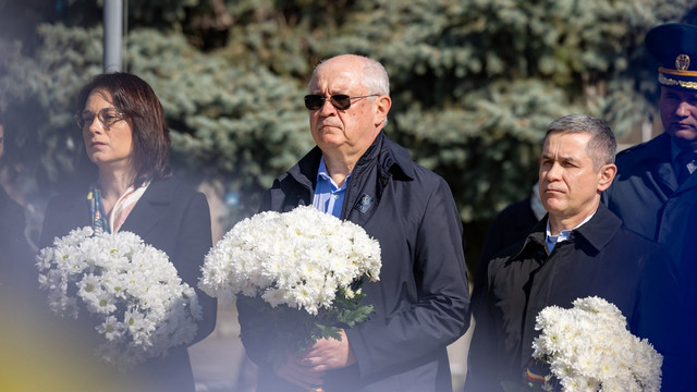 Eroii căzuți pe platoul de la Coșnița, comemorați printr-un marș al Păcii. Alexandru Munteanu: „Aici s-a decis viitorul Republicii Moldova” (FOTO)