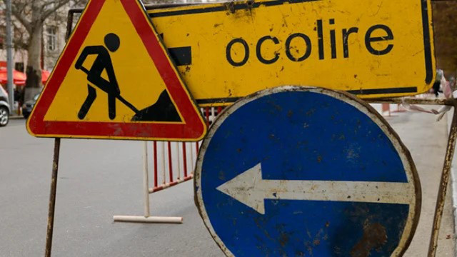 Traficul rutier, suspendat de sâmbătă pe mai multe străzi din Chișinău
