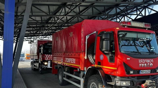 România oferă un nou lot de echipamente și materiale pentru intervenția de pe Nistru

