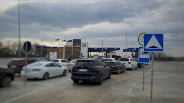 Trafic intens la PTF Palanca, pe sensul de intrare în R. Moldova
