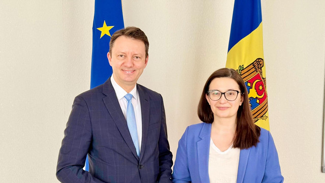 Parcursul european al Republicii Moldova, discutat de Cristina Gherasimov și eurodeputatul Siegfried Mureșan

