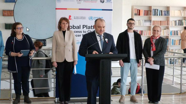 Republica Moldova aderă la platforma globală pentru acces la medicamente împotriva cancerului pediatric

