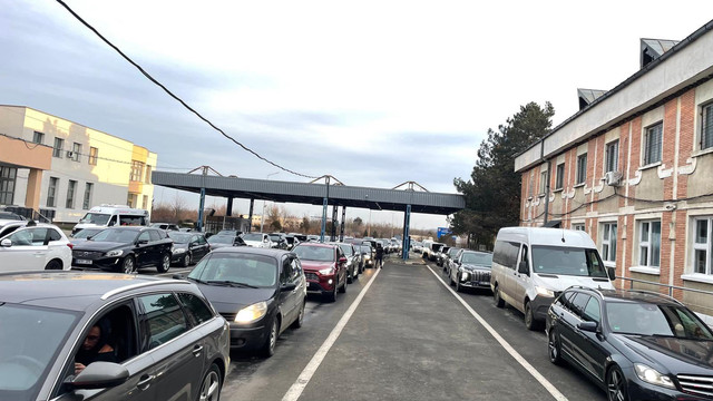Atenție, călători! Trafic intens la PTF Leușeni pe sensul de ieșire

