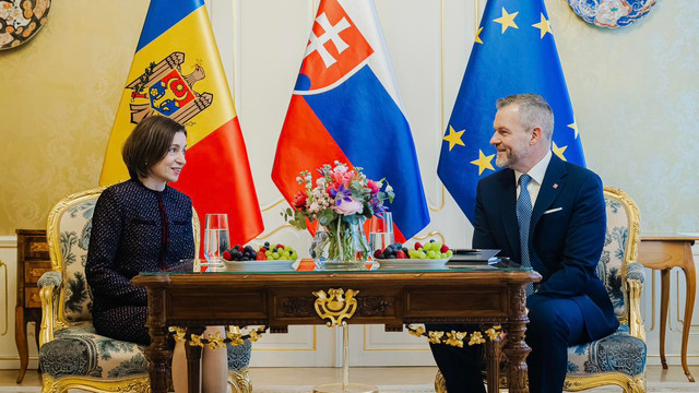 Președintele Slovaciei, Peter Pellegrini: „Republica Moldova a demonstrat că este pregătită pentru accelerarea procesului de aderare la Uniunea Europeană”