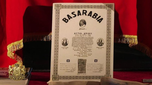 27 martie 1918 - Ziua Unirii Basarabiei cu România. Astăzi se împlinesc 108 ani de la marele eveniment
