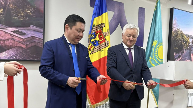 Republica Moldova a inaugurat Consulatul Onorific la Almaty, Kazahstan (FOTO)