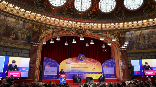 Conferința The Economist, la București. Actuali și foști oficiali de pe ambele maluri ale Prutului abordează tema parteneriatului strategic între România, Republica Moldova și statele din regiune