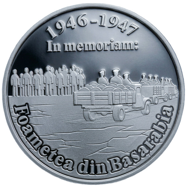 BNM pune în circulație o monedă comemorativă dedicată foametei din 1946-1947 (FOTO, VIDEO)
