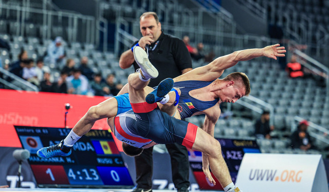 Cornel Rusu a obținut medalia de bronz la Campionatul European de lupte rezervat seniorilor (Foto)