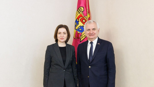 Maia Sandu s-a întâlnit cu senatorul american Jack Reed. Discuțiile au vizat consolidarea rezilienței R. Moldova în fața provocărilor de securitate