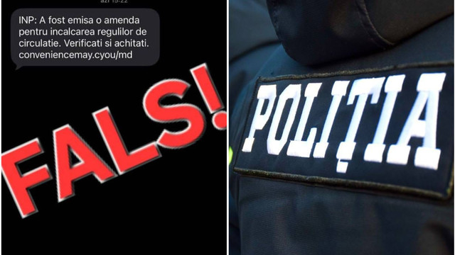 Atenție, cetățeni: SMS-uri și apeluri false de la presupuși polițiști, semnalate de Poliția Națională