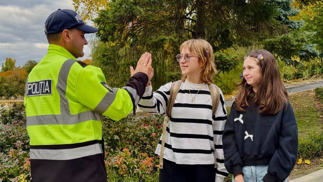 Polițiștii îndeamnă părinții și copiii să respecte măsurile de siguranță în timpul vacanței de Paști

