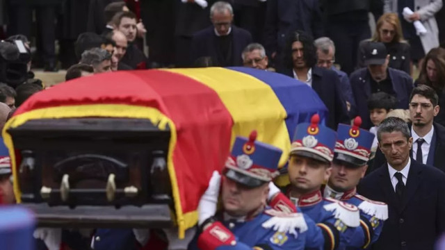 Mircea Lucescu a fost înmormântat cu onoruri militare


