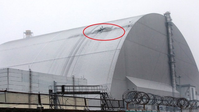 Pericol de scurgeri radioactive în cazul prăbușirii structurii de protecție a reactorului de la Cernobîl (Greenpeace)