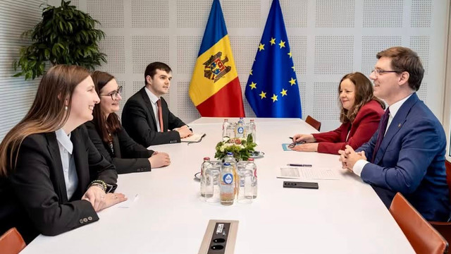 Progresele înregistrate în procesul de aderare la UE, discutate la Bruxelles de Cristina Gherasimov cu mai mulți oficiali europeni