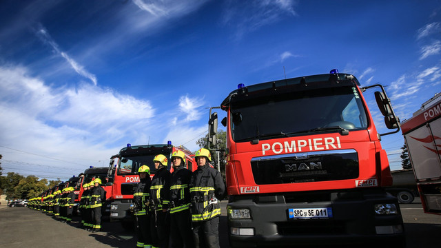 De Paștele Blajinilor, circa 400 de pompieri și salvatori vor fi la datorie pentru a interveni în situații de risc

