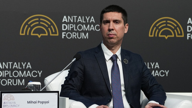 Mihai Popșoi, la Forumul Diplomatic de la Antalya: „Europa reprezintă cel mai de succes proiect de pace și proiect economic din istoria mondială