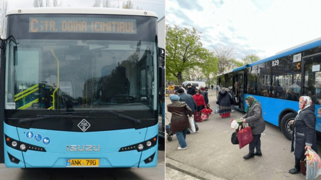 Paștele Blajinilor. Transport public gratuit spre cimitirul „Sfântul Lazăr”

