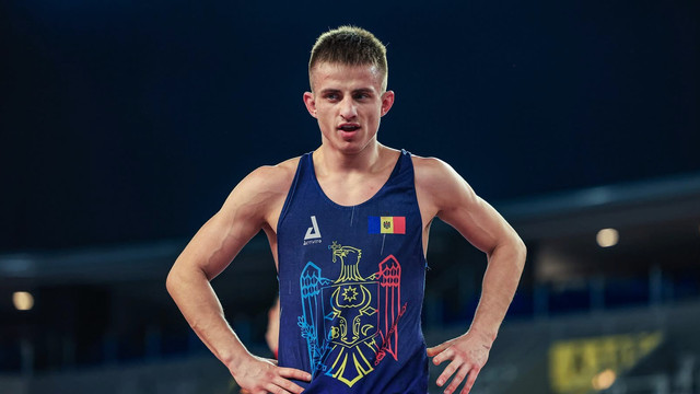 Cornel Rusu a obținut medalia de bronz la Campionatul European de lupte rezervat seniorilor (Foto)