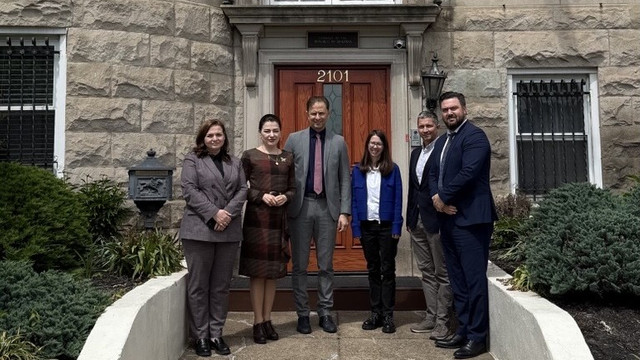 Ambasada Republicii Moldova la Washington își reia activitatea după renovarea sediului


