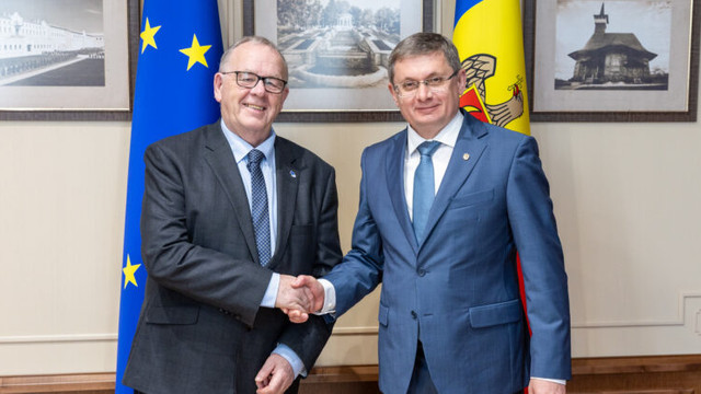 Etapele procesului de aderare la UE, discutat la întrevederea dintre Igor Grosu și președintele CESE, Séamus Boland