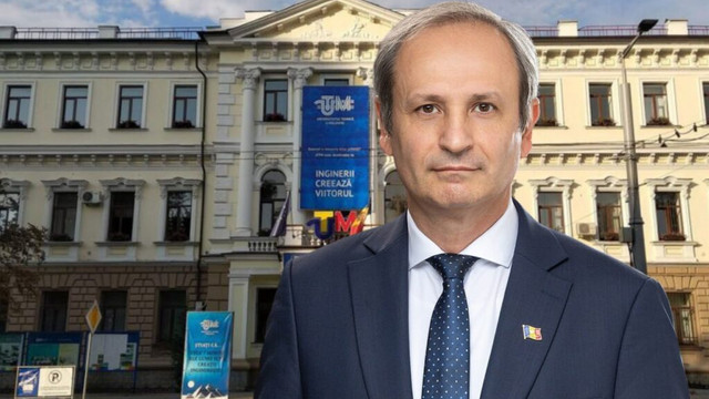 Viorel Bostan, reales rector al UTM pentru un nou mandat de cinci ani

