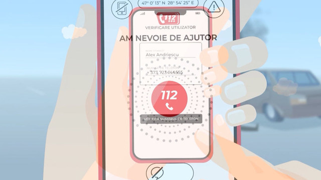 Aplicația 112MD, descărcată de mii de utilizatori într-o lună
