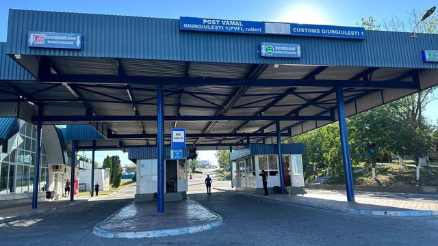 Serviciul Vamal: Activitatea vamală pe sectorul marfar, temporar sistată pe partea română