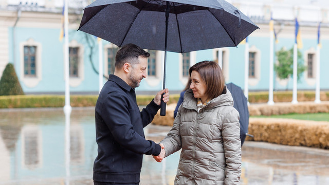 Maia Sandu, întrevederi la Kiev cu Zelenski și prim-ministra Iulia Sviridenko. Discuții despre securitatea regională și aderarea la UE (FOTO)