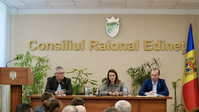 Ministra Agriculturii, Ludmila Catlabuga, a prezentat la Edineț măsurile de urgență pentru reducerea costurilor de producție în ferme

