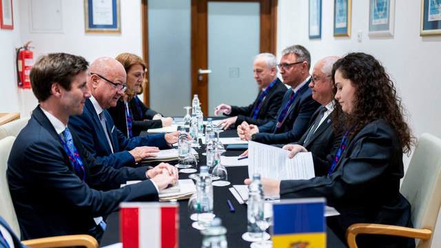 Cooperarea moldo-austriacă, discutată la Dubrovnik de premierul Alexandru Munteanu și cancelarul austriac Christian Stocker

