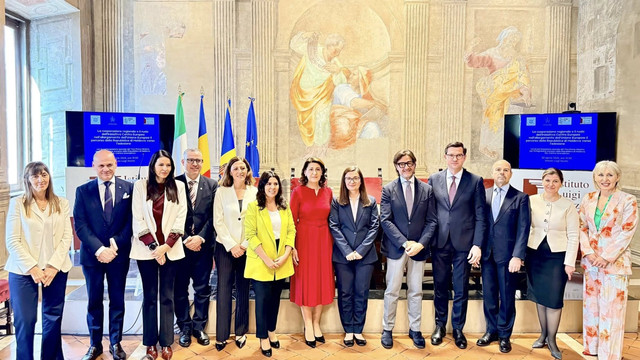 Cristina Gherasimov la Roma: „Fiind uniți la nivel regional, vom fi mai puternici în Europa”

 