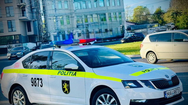 Circulația rutieră, sistată parțial pe o stradă din Chișinău în acest weekend 