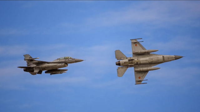 O dronă rusească a survolat spațiul aerian românesc la Chilia. Avioane F-16 ridicate de la sol

