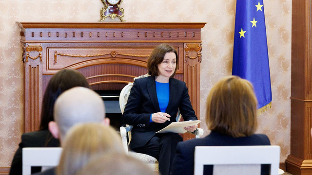 Maia Sandu a primit la Chișinău reprezentanții statelor membre UE responsabili de extindere (FOTO) 
