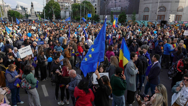„Acum este momentul să susținem vocea comună a Europei”. Marș pro-Europa anunțat în București pe 9 mai