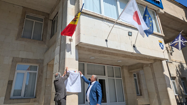 Japonia a finanțat modernizarea sistemului de tratare a apelor uzate în satul Andrușul de Jos, raionul Cahul

