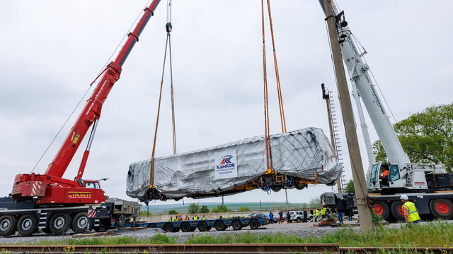 CFM a recepționat tehnică feroviară pentru modernizarea infrastructurii pe tronsonul Bender – Basarabeasca – Etulia – Giurgiulești (FOTO)

