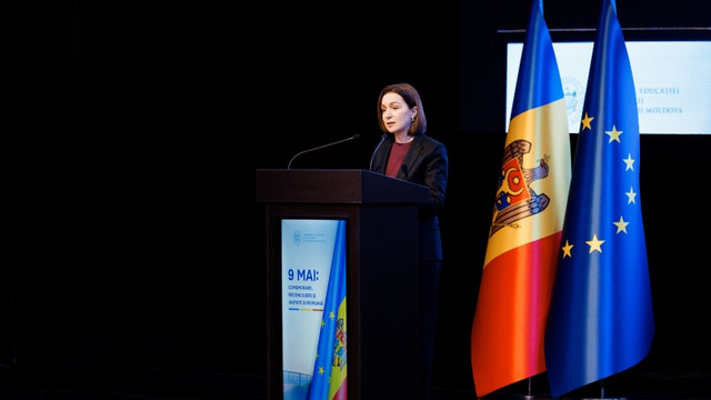 Maia Sandu, la conferința dedicată zilei de 9 mai: „Apărarea adevărului ține de reziliența democratică și de securitatea națională” 