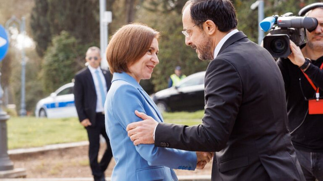 LIVE | Întâmpinarea Președintelui Republicii Cipru, Nikos Christodoulides, de către Președinta Republicii Moldova, Maia Sandu