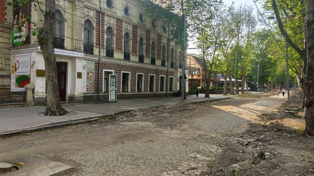 Încep lucrările de reabilitare a străzii 31 August 1989 din Chișinău
