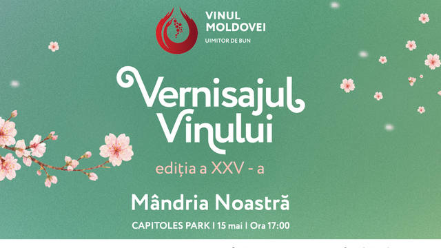 „Vernisajul Vinului. Mândria Noastră” | 65 de vinării și peste 500 de vinuri, oferite publicului spre degustare 