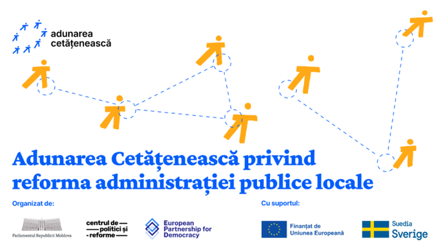 Cetățenii vor fi consultați privind reforma administrației publice locale. La Chișinău va avea loc Adunarea Cetățenească


