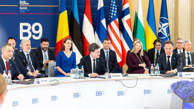 Summitul B9 de la București | Nicușor Dan: Reuniunea de astăzi ne oferă oportunitatea de a ne reafirma sprijinul pentru Ucraina și Republica Moldova