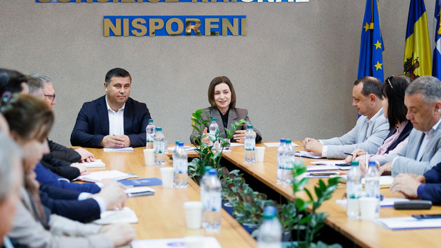 Maia Sandu, în vizită la Nisporeni: Reforma administrației locale, printre subiectele discutate (FOTO) 