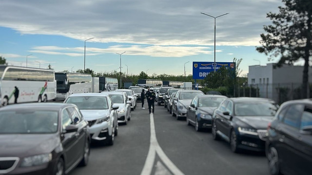 Atenție, călători! Se înregistrează trafic intens la PTF Leușeni 