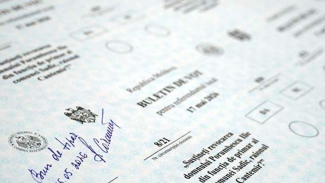 CEC va tipări aproape 70 de mii de buletine de vot pentru alegerile locale din 17 mai

