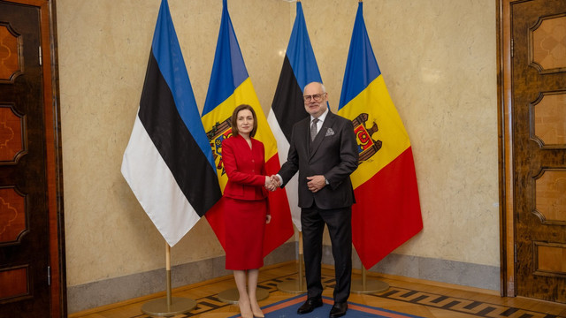 Alar Karis, după întrevederea cu Maia Sandu: „R. Moldova aparține Europei. Apreciem mult că avansați în această cale”